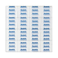 Scotch Removable Clear Mounting Squares, Holds Up to 0.33 lbs, 0.69 x 0.69, Clear, 35/Pack
