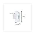 Command All Weather Hooks and Strips, Plastic, Small, 16 Clips and 20 Strips/Pack