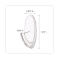 Command Clear Hooks and Strips, Plastic, Medium, 50 Hooks with 50 Adhesive Strips per Carton
