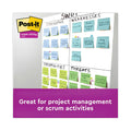 Post-it Recycled Notes in Oasis Collection Colors, 3" x 3", 90 Sheets/Pad, 12 Pads/Pack