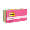 Post-it Original Pads in Poptimistic Colors, Value Pack, 3" x 3", 100 Sheets/Pad, 14 Pads/Pack