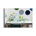 Post-it Recycled Notes in Oasis Collection Colors, Cabinet Pack, 3" x 3", 70 Sheets/Pad, 24 Pads/Pack