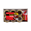Scotch 3750 Commercial Grade Packaging Tape with DP300 Dispenser, 3" Core, 1.88" x 54.6 yds, Clear, 12/Pack