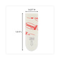 Command Poster Strips Value Pack, Removable, Holds Up to 1 lb, 0.63 x 1.75, White, 48/Pack