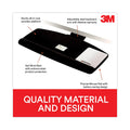 3M Sit/Stand Easy Adjust Keyboard Tray, Standard Platform, 25.5w x 12d, Black