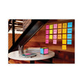Post-it Full Stick Notes, 3" x 3", Energy Boost Collection Colors, 25 Sheets/Pad, 4 Pads/Pack