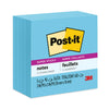 Post-it Full Stick Notes, 3" x 3", Energy Boost Collection Colors, 25 Sheets/Pad, 4 Pads/Pack