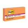 Post-it Pop-up 3 x 3 Note Refill, 3" x 3", Energy Boost Collection Colors, 90 Sheets/Pad, 6 Pads/Pack