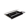 3M Under Desk Keyboard Drawer, 23w x 14d, Black