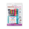 Tombow Creative Notetaking Kit, 0.7mm Ballpoint Pen, 0.5mm HB Pencil, (4) Bullet/Chisel Tip Markers,(3) Chisel/Fine Tip Highlighters