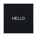 MasterVision White Plastic Set of Letters, Numbers and Symbols, Uppercase, 1"h