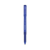 Paper Mate Write Bros. Grip Ballpoint Pen, Stick, Medium 1 mm, Blue Ink, Blue Barrel, Dozen