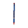 Pentel EnerGel NV Gel Pen, Stick, Fine 0.5 mm Needle Tip, Red Ink, Red Barrel, Dozen