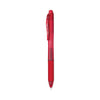Pentel EnerGel-X Gel Pen, Retractable, Fine 0.5 mm Needle Tip, Red Ink, Red Barrel, Dozen