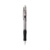 Pentel R.S.V.P. Super RT Ballpoint Pen, Retractable, Medium 1 mm, Black Ink, Black Barrel, Dozen
