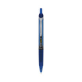 Pilot Precise V10RT Roller Ball Pen, Retractable, Bold 1 mm, Blue Ink, Blue Barrel, Dozen