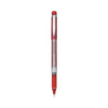 Pilot Precise Grip Roller Ball Pen, Stick, Bold 1 mm, Red Ink, Red Barrel
