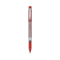 Pilot Precise Grip Roller Ball Pen, Stick, Bold 1 mm, Red Ink, Red Barrel
