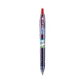 Pilot B2P Bottle-2-Pen Recycled Gel Pen, Retractable, Fine 0.7 mm, Red Ink, Translucent Blue Barrel