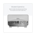 Kimberly-Clark Professional* ICON Coreless Standard Roll Toilet Paper Dispenser, 8.43 x 13 x 7.25, Silver Mosaic