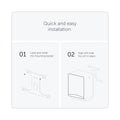 Kimberly-Clark Professional* ICON Automatic Roll Towel Dispenser, 20.12 x 16.37 x 13.5, White Mosaic