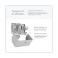 Kimberly-Clark Professional* ICON Coreless Standard Roll Toilet Paper Dispenser, 8.43 x 13 x 7.25, White Mosaic