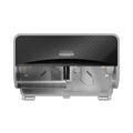 Kimberly-Clark Professional* ICON Coreless Standard Roll Toilet Paper Dispenser, 8.43 x 13 x 7.25, Black Mosaic