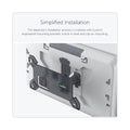 Kimberly-Clark Professional* ICON Coreless Standard Roll Toilet Paper Dispenser, 8.43 x 13 x 7.25, White Mosaic