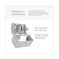 Kimberly-Clark Professional* ICON Coreless Standard Roll Toilet Paper Dispenser, 8.43 x 13 x 7.25, Silver Mosaic