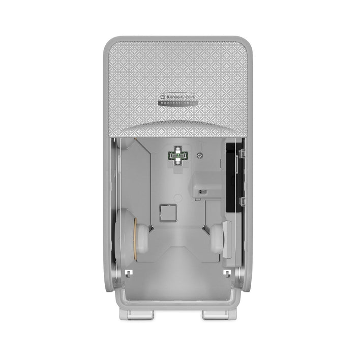 Kimberly-Clark Professional* ICON Coreless Standard Roll Toilet Paper Dispenser, 7.18 x 13.37 x 7.06, Silver Mosaic