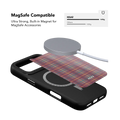 Mullberry Hue | Mauve & Teal Plaid iPhone Case by KELAB