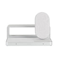 Kensington StudioCaddy with Qi Wireless Charging for Apple Devices, USB-A; USB-C, Silver