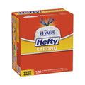 Hefty Strong Tall Kitchen Drawstring Bags, 13 gal, 0.9 mil, 23.75" x 27", White, 360/Carton