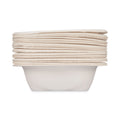 Hefty ECOSAVE Tableware, Plate, Bagasse,  6.75" dia, White, 30/Pack