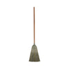 Boardwalk Warehouse Broom, Yucca Corn Fiber Bristles, 56" Overalll Length, Natural, 12/Carton