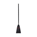 Boardwalk Flag Tipped Poly Lobby Brooms, Flag Tipped Poly Bristles, 38" Overall Length, Natural/Black, 12/Carton