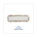 Boardwalk Mop Head, Dust, Cotton, 24 x 3, White