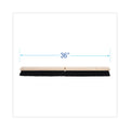 Boardwalk Floor Brush Head, 2.5" Black Tampico Fiber Bristles, 36" Brush