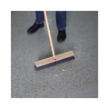 Boardwalk Floor Brush Head, 3" Gray Flagged Polypropylene Bristles, 24" Brush