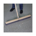 Boardwalk Floor Brush Head, 3" Gray Flagged Polypropylene Bristles, 36" Brush