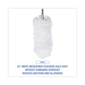 Boardwalk MicroFeather Duster, Microfiber Feathers, Washable, 23", White
