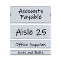 C-Line Clear Magnetic Label Holders, Side Load, 6 x 0.5, 10/Pack