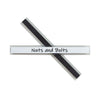 C-Line Clear Magnetic Label Holders, Side Load, 6 x 0.5, 10/Pack