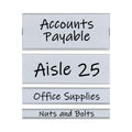 C-Line Clear Magnetic Label Holders, Side Load, 6 x 2.5, 10/Pack
