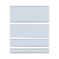 C-Line Clear Magnetic Label Holders, Side Load, 6 x 2.5, 10/Pack