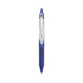 Pilot VBall RT Liquid Ink Roller Ball Pen, Retractable, Extra-Fine 0.5 mm, Blue Ink, Blue/White Barrel