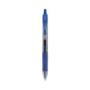 Pilot G2 Premium Gel Pen, Retractable, Fine 0.7 mm, Blue Ink, Smoke Barrel, 2/Pack