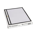 C-Line Shop Ticket Holders, Stitched, Sides Clear, 50 Sheets, 11 x 8.5, 25/Box
