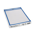 C-Line Stitched Shop Ticket Holders, Top Load, Super Heavy, Clear, 9" x 12" Inserts, 15/Box