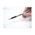Zebra F-301 Ballpoint Pen, Retractable, Fine 0.7 mm, Black Ink, Stainless Steel/Black Barrel, 2/Pack